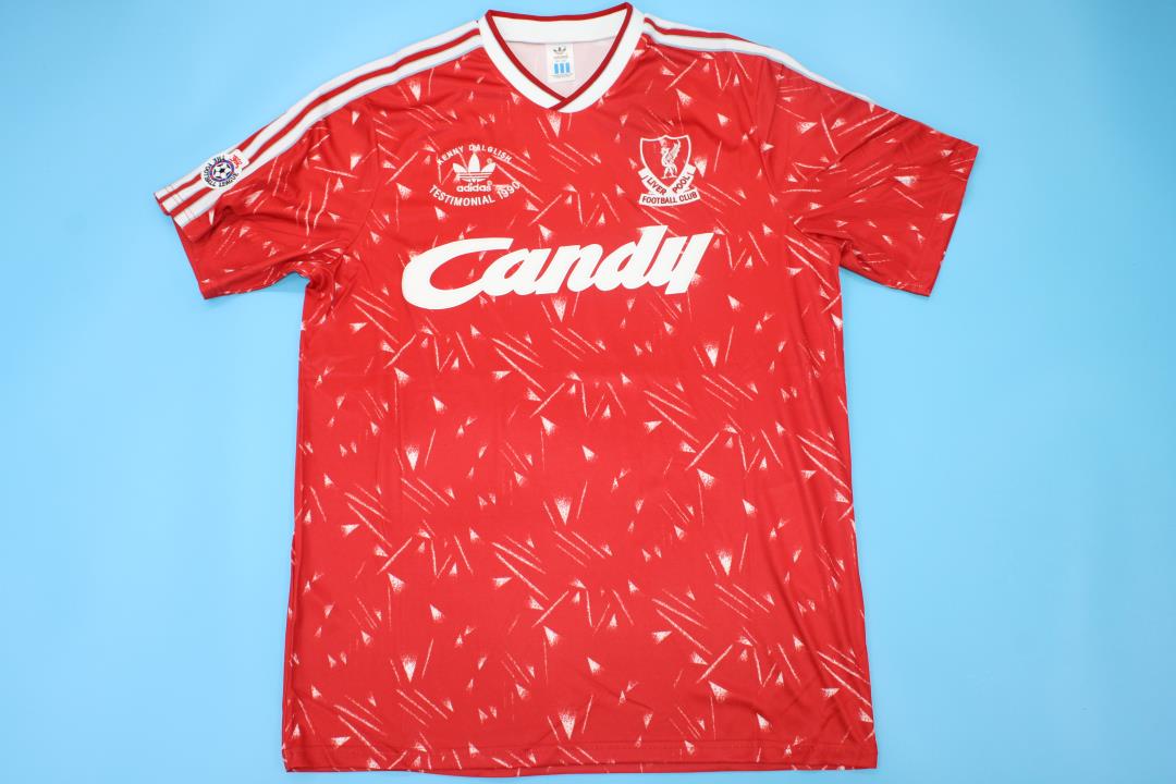 AAA Quality Liverpool 1990 Home Testimonial Dalglish Jersey